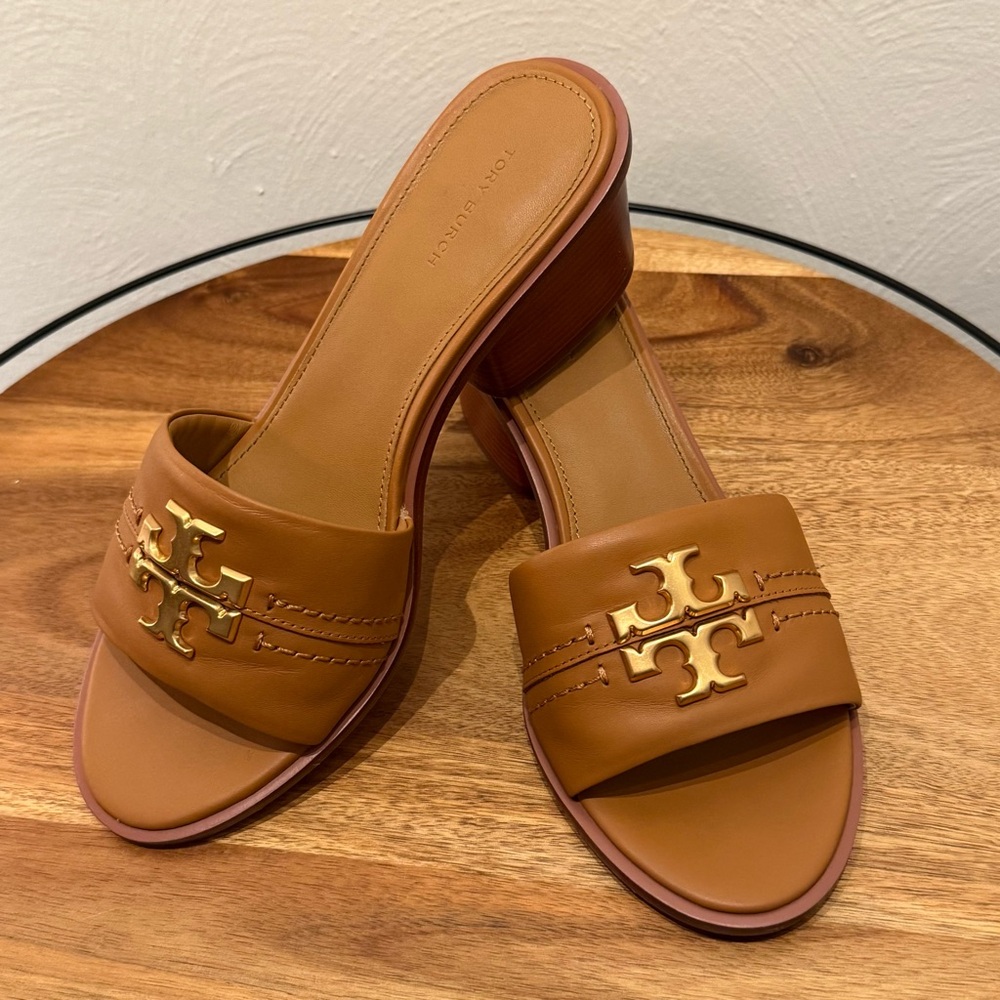 Tory Burch Everly Block Heels | Size 9 | Heeled Sandal